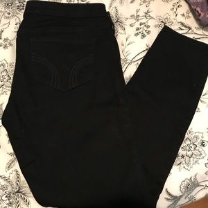 Black Hollister Jean Legging
